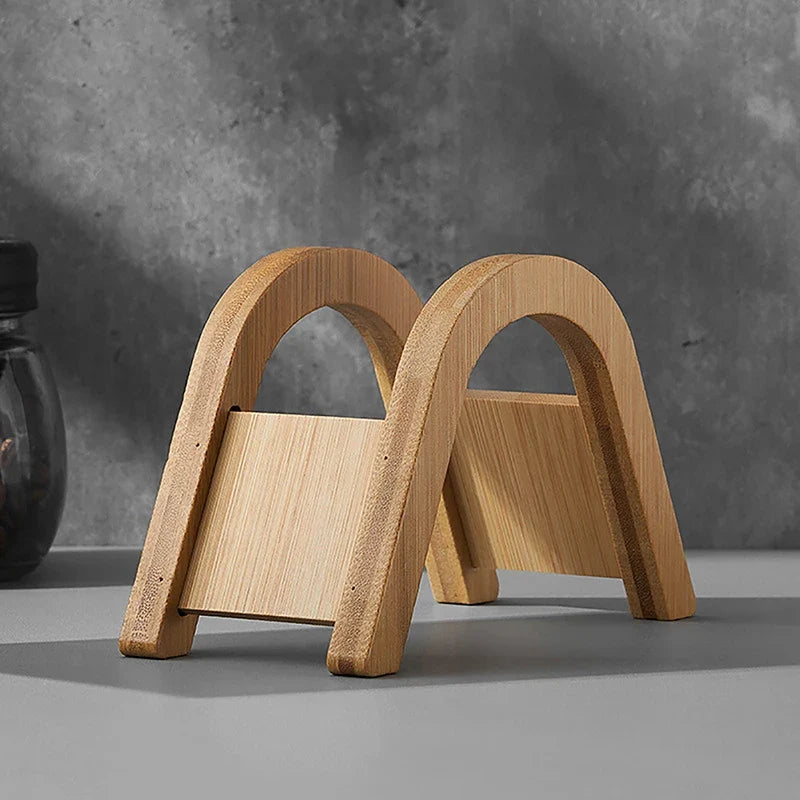 Wooden Coffee Filter Paper Holder Stand & Drip Rack Coffee Filter Holder Qme