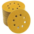 5-Inch Sanding Discs Assorted Grits 8-Hole Hook & Loop – 20 Pack Abrasive Sanding Discs Qme 20Pcs 60 Grits