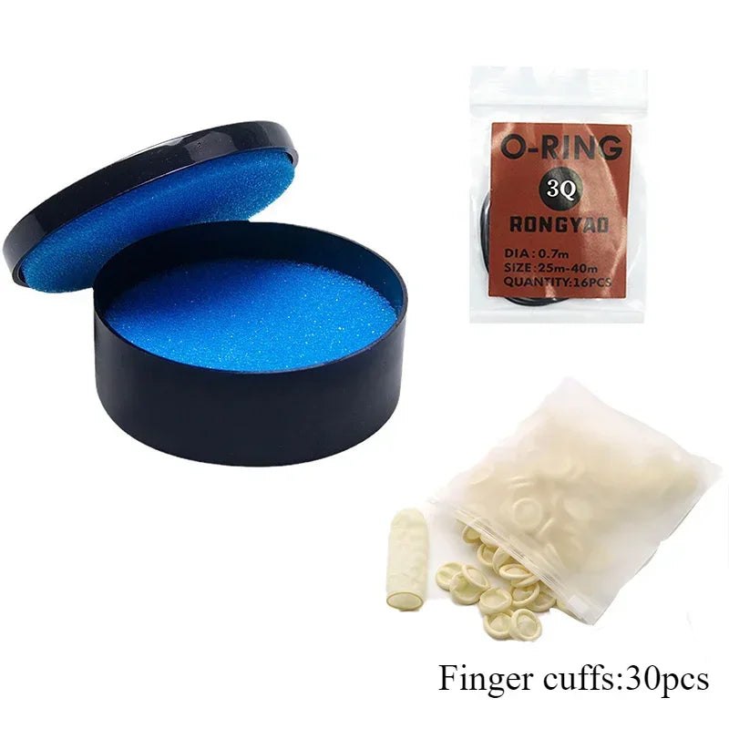 Watch Case Rubber O-Ring Gasket Set – Waterproof & Oil-Resistant Watch Repair Gasket Qme B-0.7 with W 30pcs