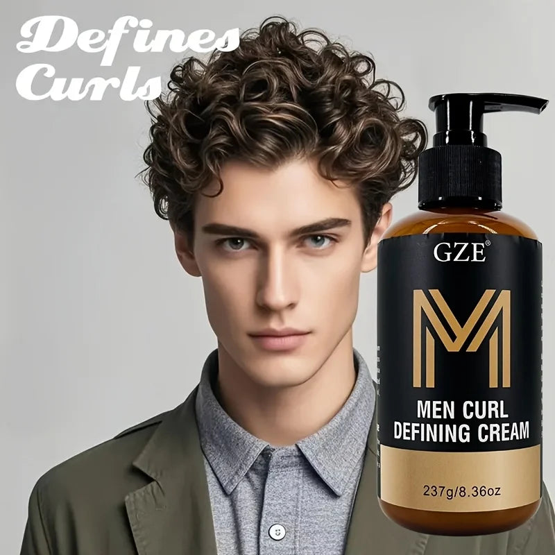 GZE Men Curl Defining Cream – Define & Hydrate Curls & Waves Curl Defining Cream Qme