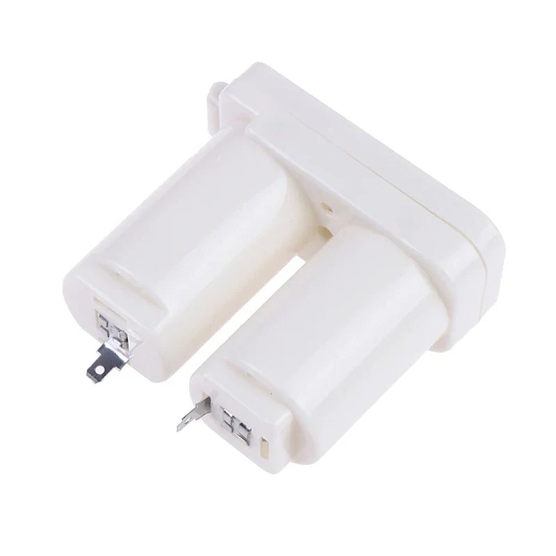Double Compartment Battery Box for Gas Water Heater – White Water Heater Part Qme 1