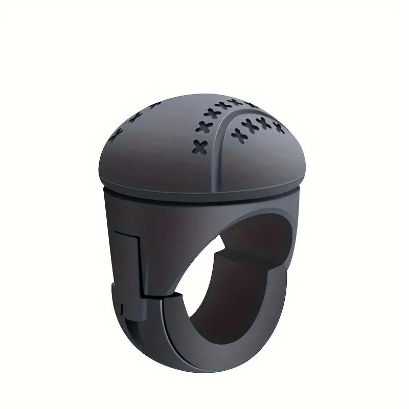 One-Handed Steering Wheel Assist Knob – Easy Turn Spinner Steering Wheel Spinner Qme Black