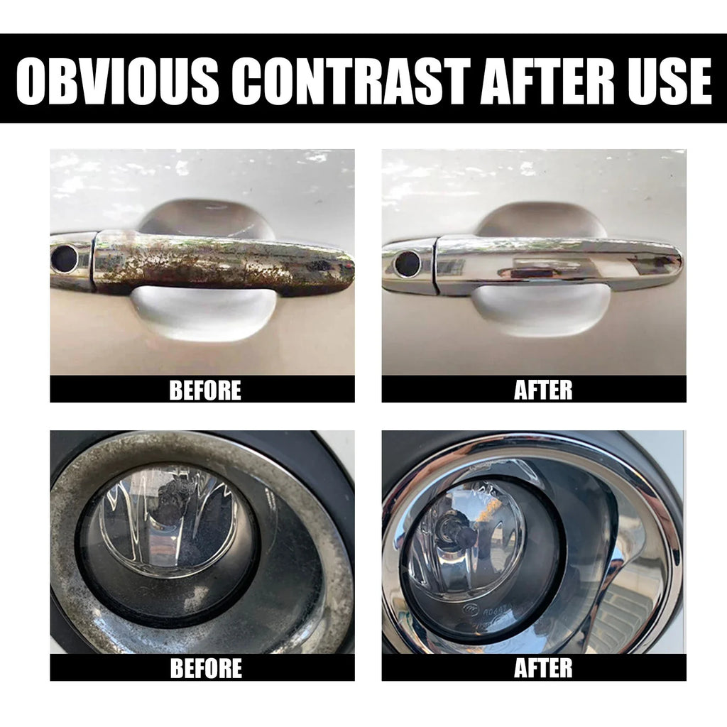 Automotive Rust Remover & Oxidation Converter for Metal Parts Automotive Rust Remover Qme