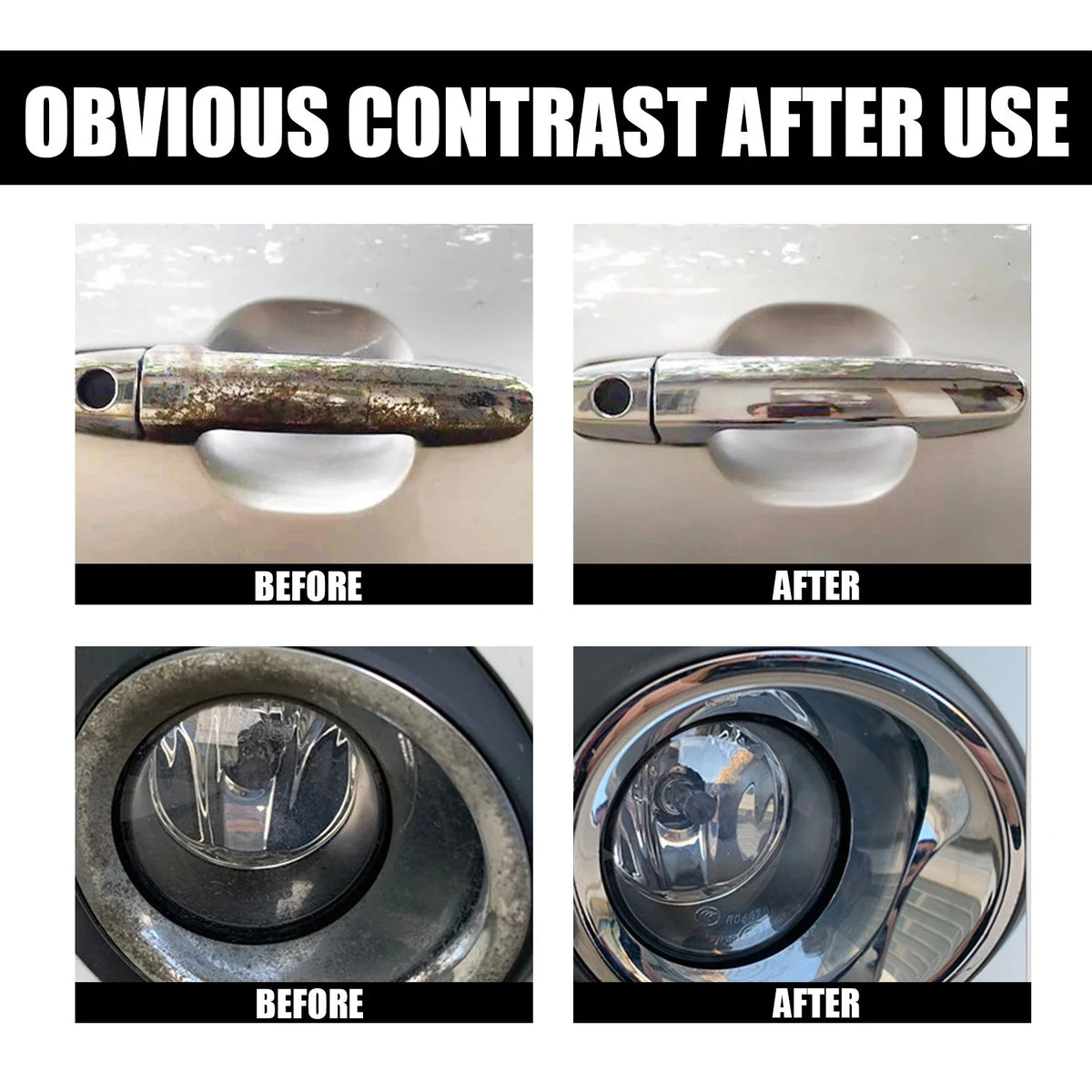 Automotive Rust Remover & Oxidation Converter for Metal Parts Automotive Rust Remover Qme
