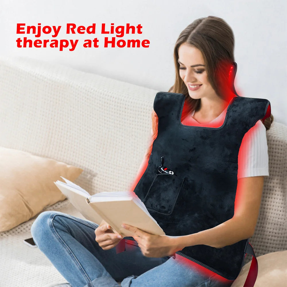 Red Light Therapy Mat 750 LEDs Full Body | 660nm 850nm Pad Red Light Therapy Mat Qst