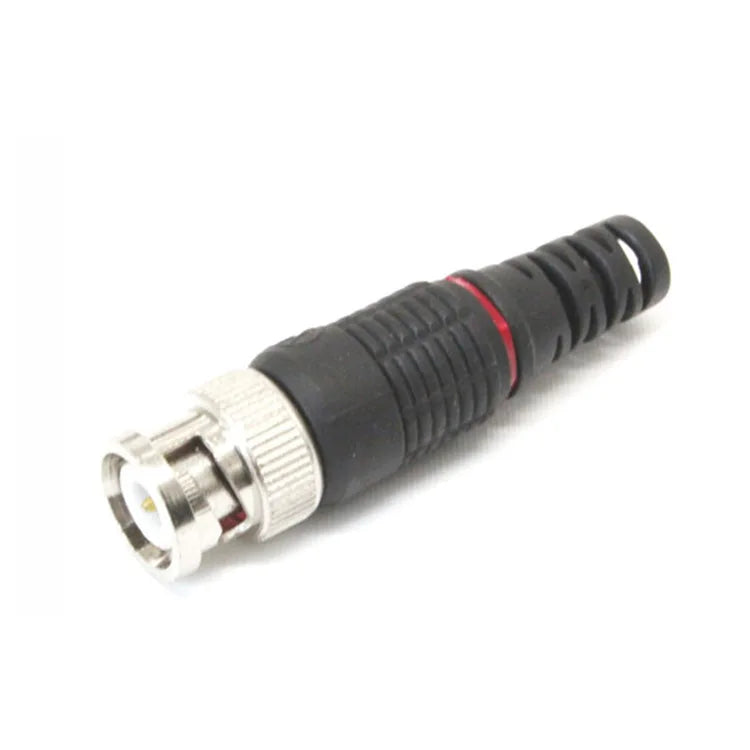 BNC Male Solderless Right-Angle Video Connector 20pcs | CCTV BNC Video Connector Qme
