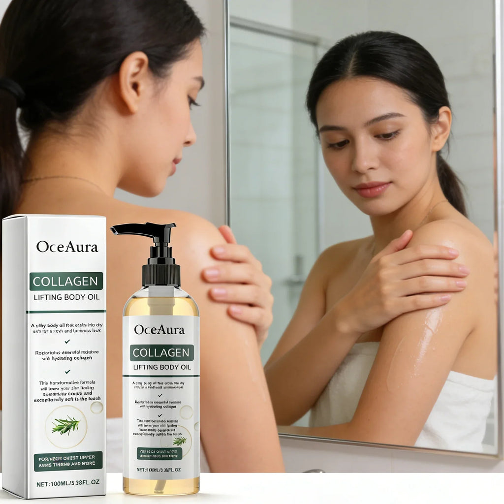 Collagen Body Oil – Firming, Lifting & Deep Moisturizing Collagen Body Oil Qme