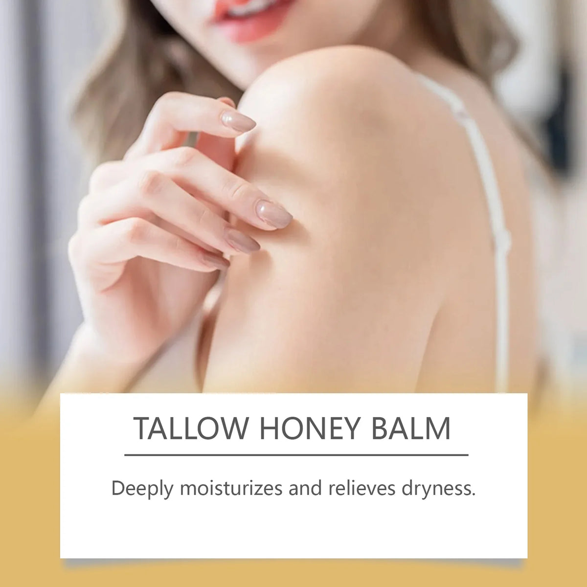 WoodSleep Tallow Honey Balm – Nourishing Body Moisturizer Body Moisturizer Cream Qst