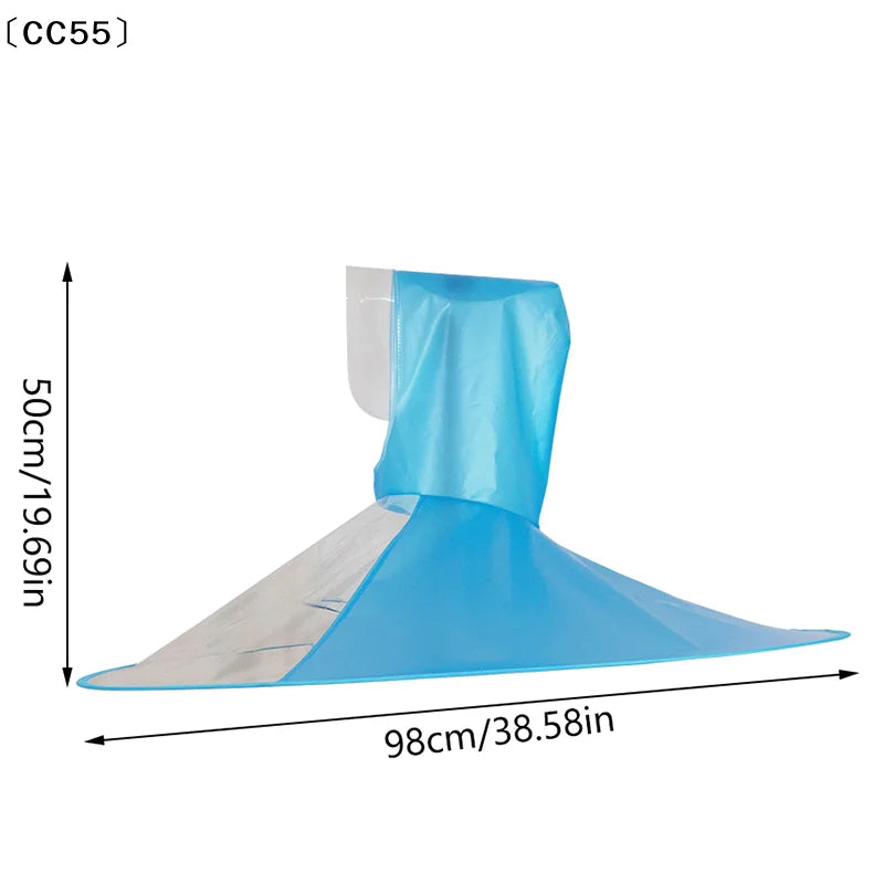 Foldable Umbrella Hat – Hands-Free Sun & Rain Outdoor Cap Umbrella Hat Qst