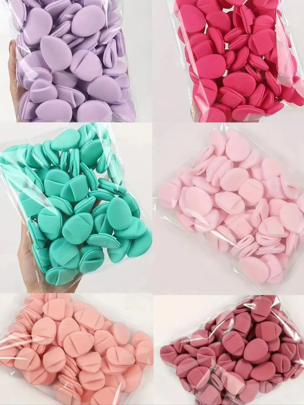 Finger Air Cushion Sponge Powder Puff – Foundation & Concealer Makeup Sponge Puff Qme