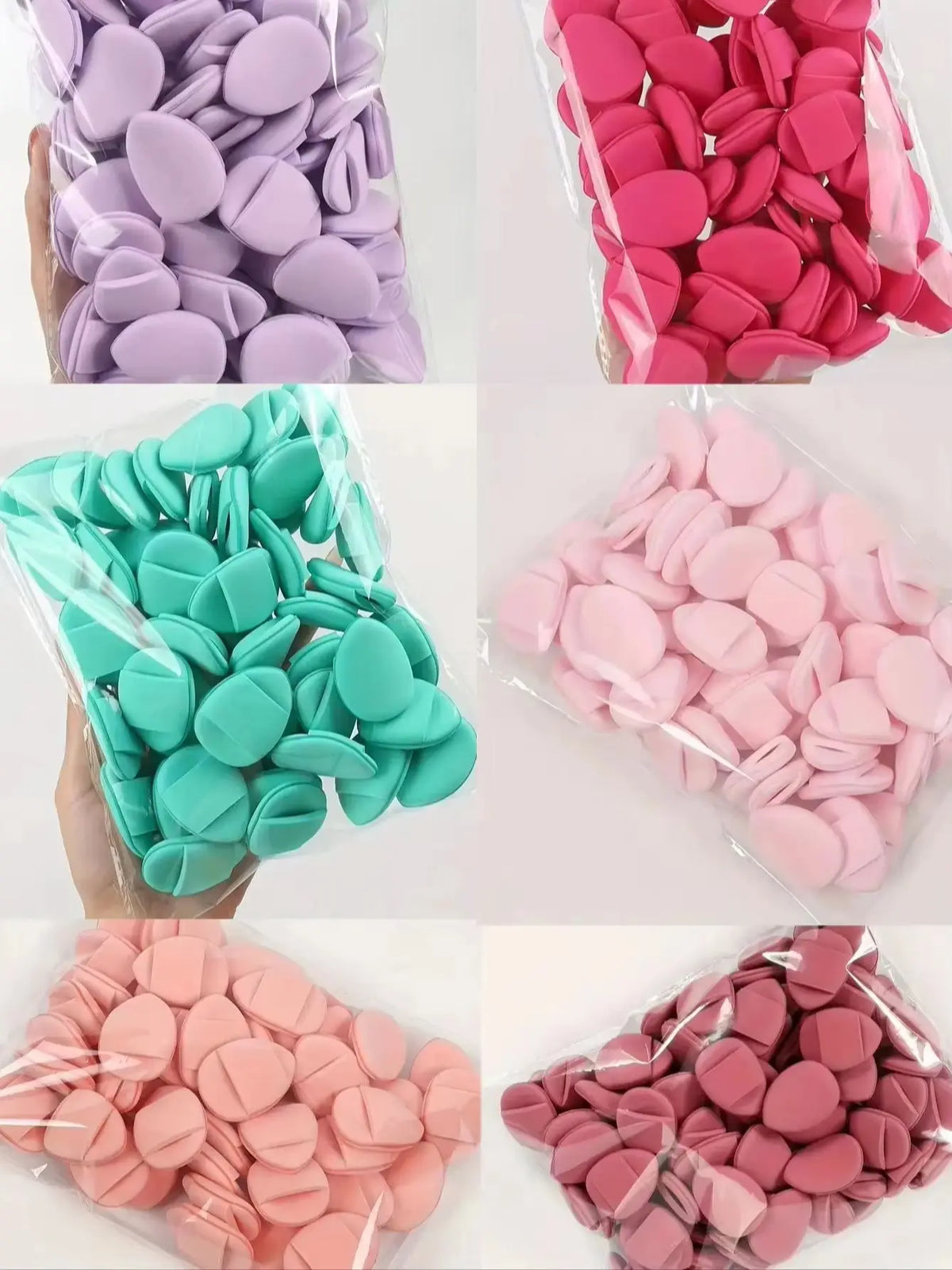 Finger Air Cushion Sponge Powder Puff – Foundation & Concealer Makeup Sponge Puff Qme