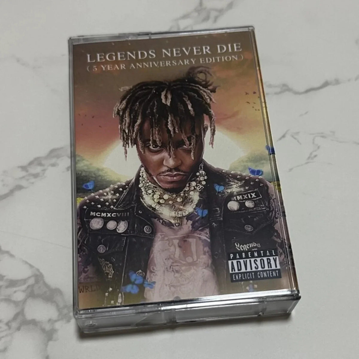 Hip-Hop 5th Anniversary Cassette Tape – Sunset Collectible Collectible Cassette Tape Qme 5th Anniversary
