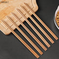 50 Pairs Disposable Bamboo Chopsticks – Individually Wrapped Disposable Chopsticks Qme Default Title
