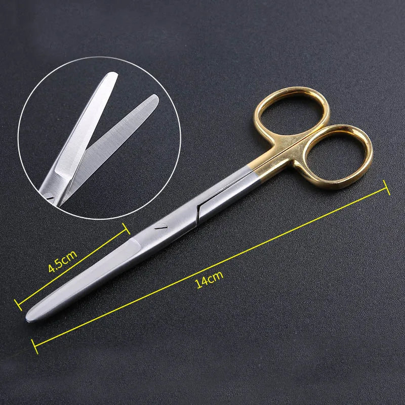 Stainless Steel Precision Scissors – Straight & Curved Blades Precision Scissors Qme Straight head