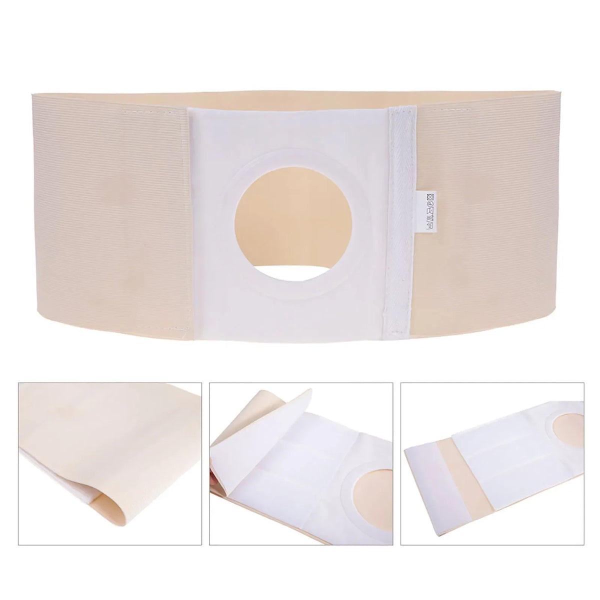 Ostomy Abdominal Support Belt – Unisex Brace, 3 Sizes Abdominal Support Belt Qme