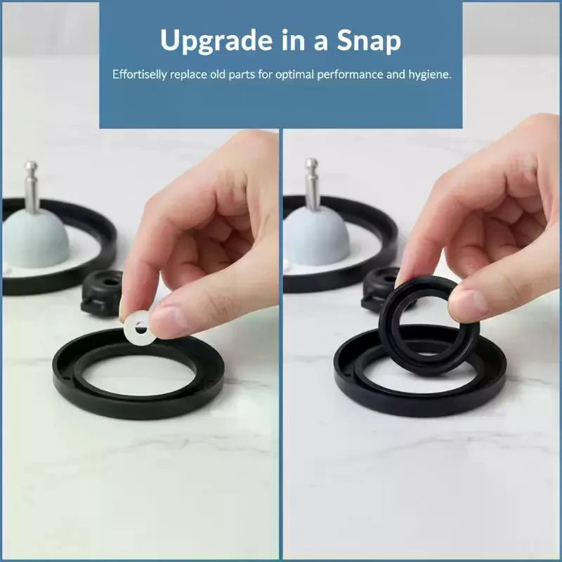 Milking Claw Spare Parts – Silicone Gasket, Valve & O-Ring Seal Milking Equipment Parts Qme