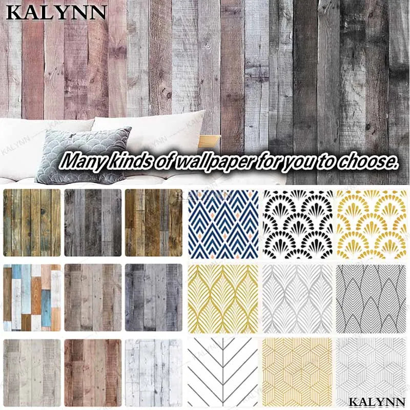 Wood Peel & Stick Contact Paper – Removable Self-Adhesive Wallpaper Peel & Stick Wallpaper Qme