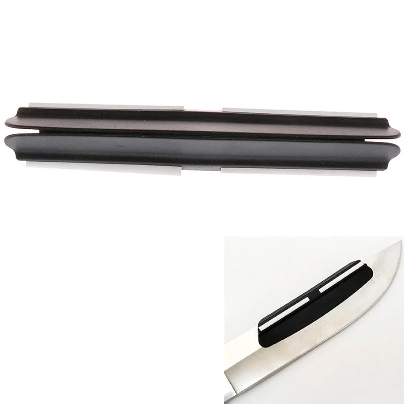 Knife Sharpening Angle Guide – Ceramic & Plastic Kitchen Tool Knife Sharpening Guide Qme