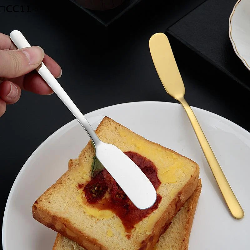Stainless Steel Butter Knife & Sandwich Spreader | 4 Colors Butter Knife Spreader Qme