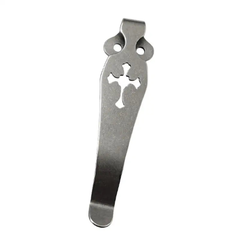 Titanium TC4 Deep Carry Pocket Clip for Spyderco Knives Knife Pocket Clip Qst as picture 1 pcs