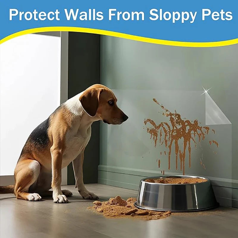 Transparent Electrostatic Wall Stickers – Waterproof & Oil Resistant Electrostatic Wall Sticker Qme