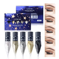 5-Color Diamond Glitter Liquid Eyeliner Set – Waterproof Glitter Liquid Eyeliner Qme 5pcs