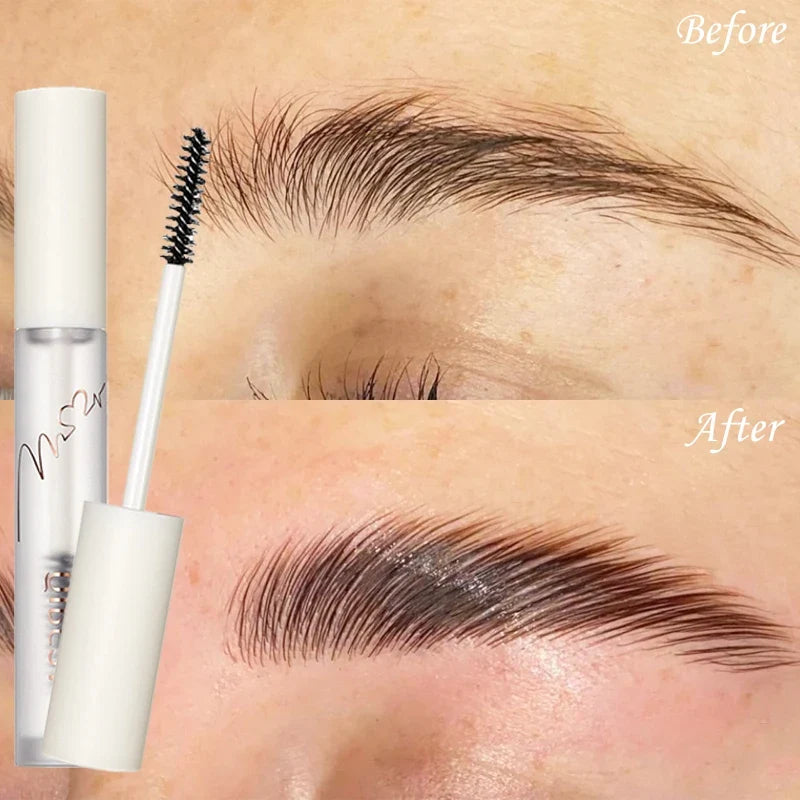 QIBEST Transparent Eyebrow Gel – Natural Long-Lasting Brow Shape Eyebrow Gel Qme