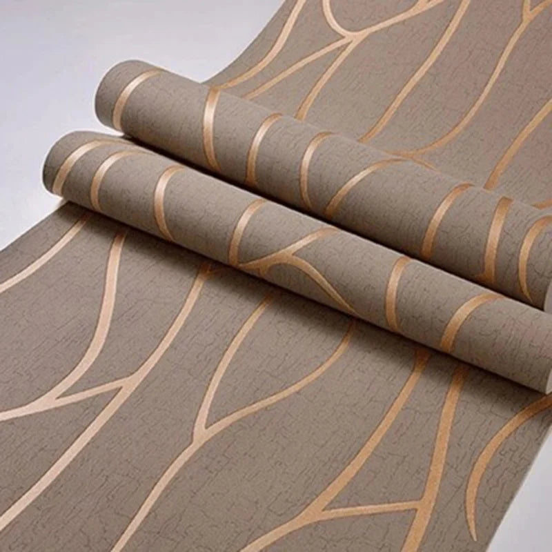 3D European Non-Woven Wallpaper | TV Background Wall Décor 3D Wall Wallpaper Qme