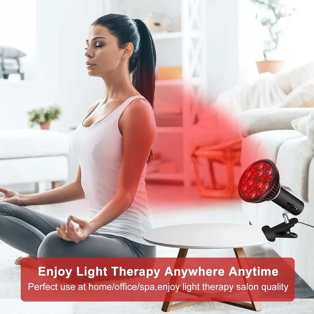 Red Light Therapy Lamp 54W 660nm 850nm – LED Face & Body Device Red Light Therapy Lamp Qst