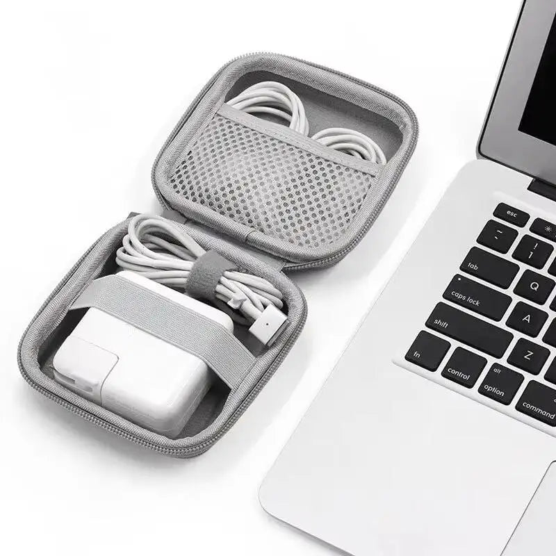 Mini EVA Zipper Pouch – Earphone & Cable Storage Case Earphone Storage Case Qme