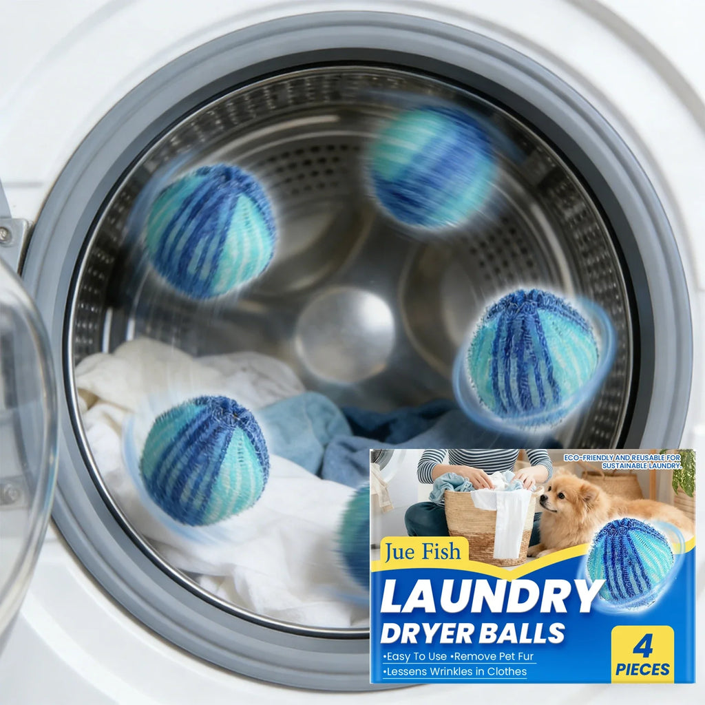 Reusable Pet Hair Removal Ball for Laundry – Gentle & Effective Laundry Cleaning Ball Qme