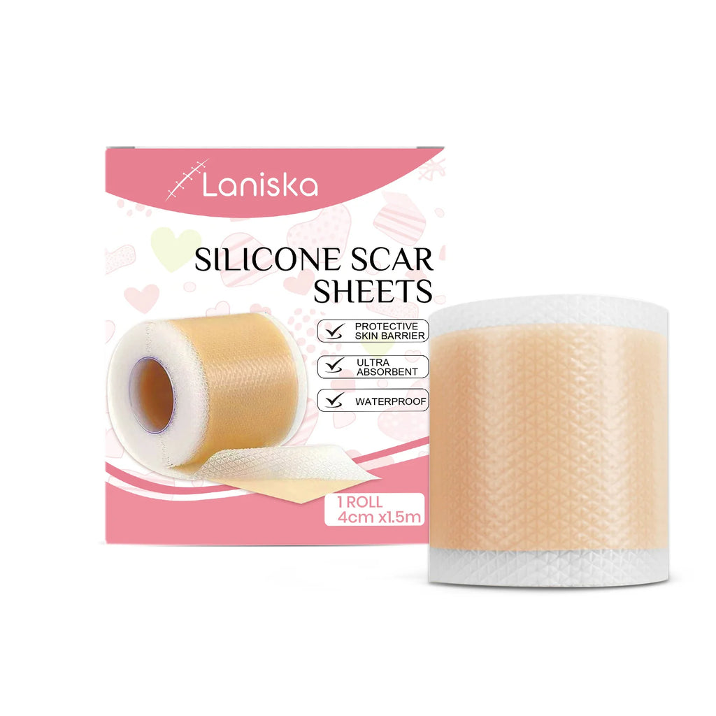 Silicone Scar Strip 4cm×1.5m – Self-Adhesive Gel Tape | Laniska Silicone Scar Strip Qst 4cm x1.5m