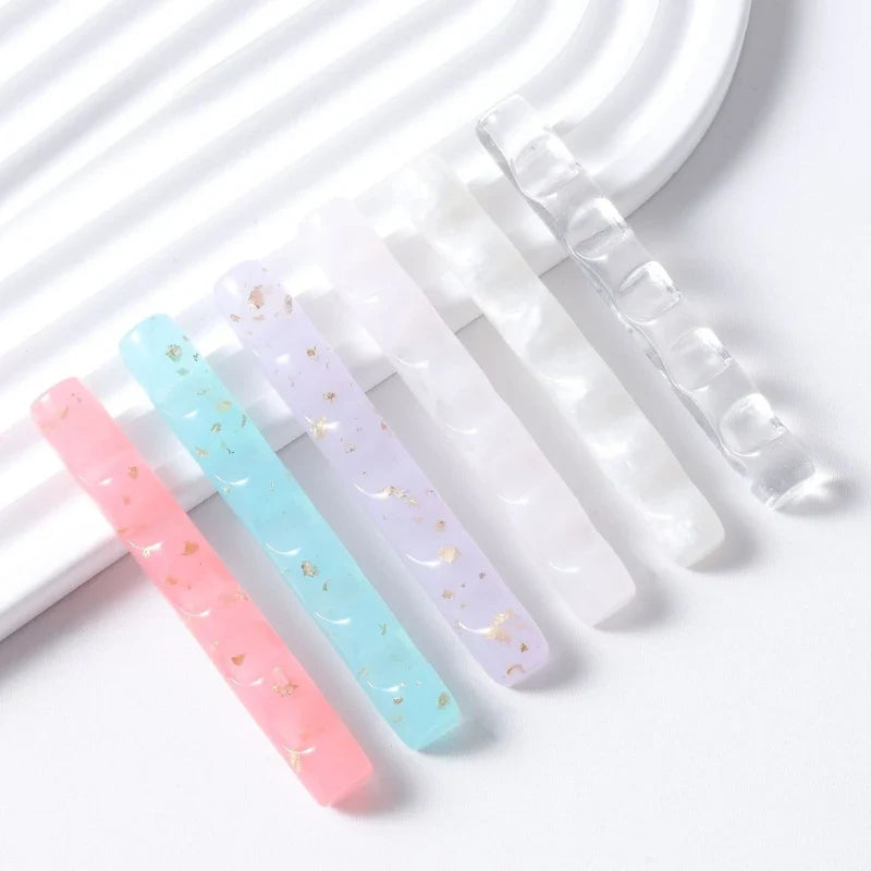 5-Grid Nail Brush Holder Stand – Salon Pen & Tool Organizer Nail Brush Holder Qme