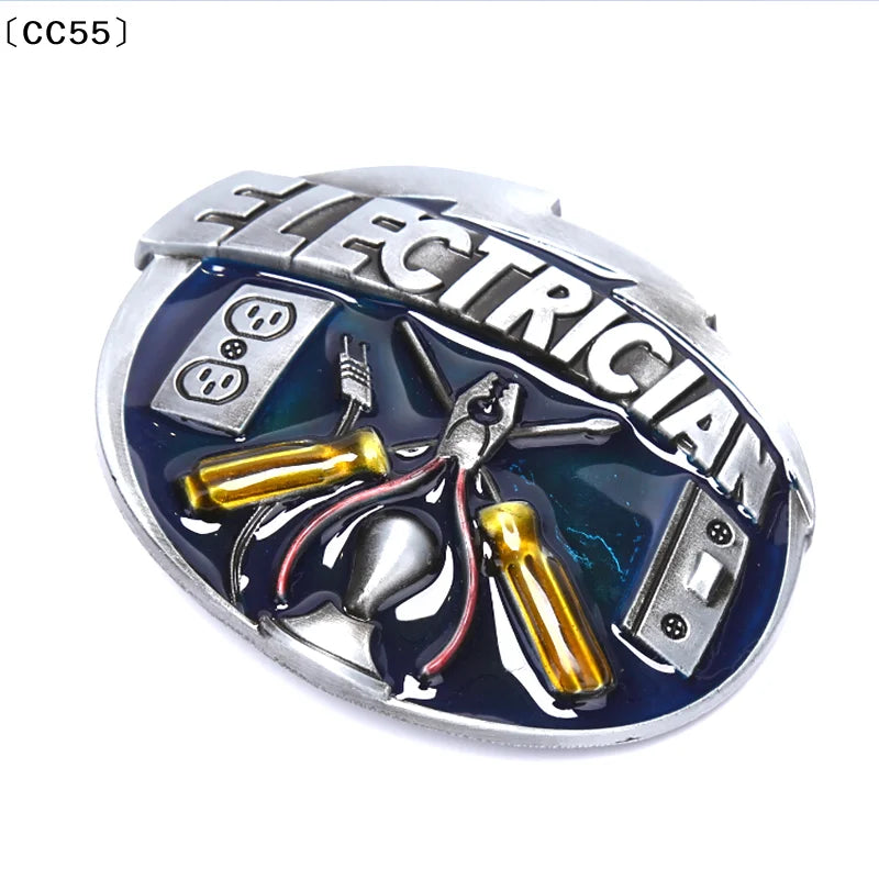 Vintage Cowboy Alloy Belt Buckle – Fits 1.5 Inch Wide Belts Belt Buckle Qst