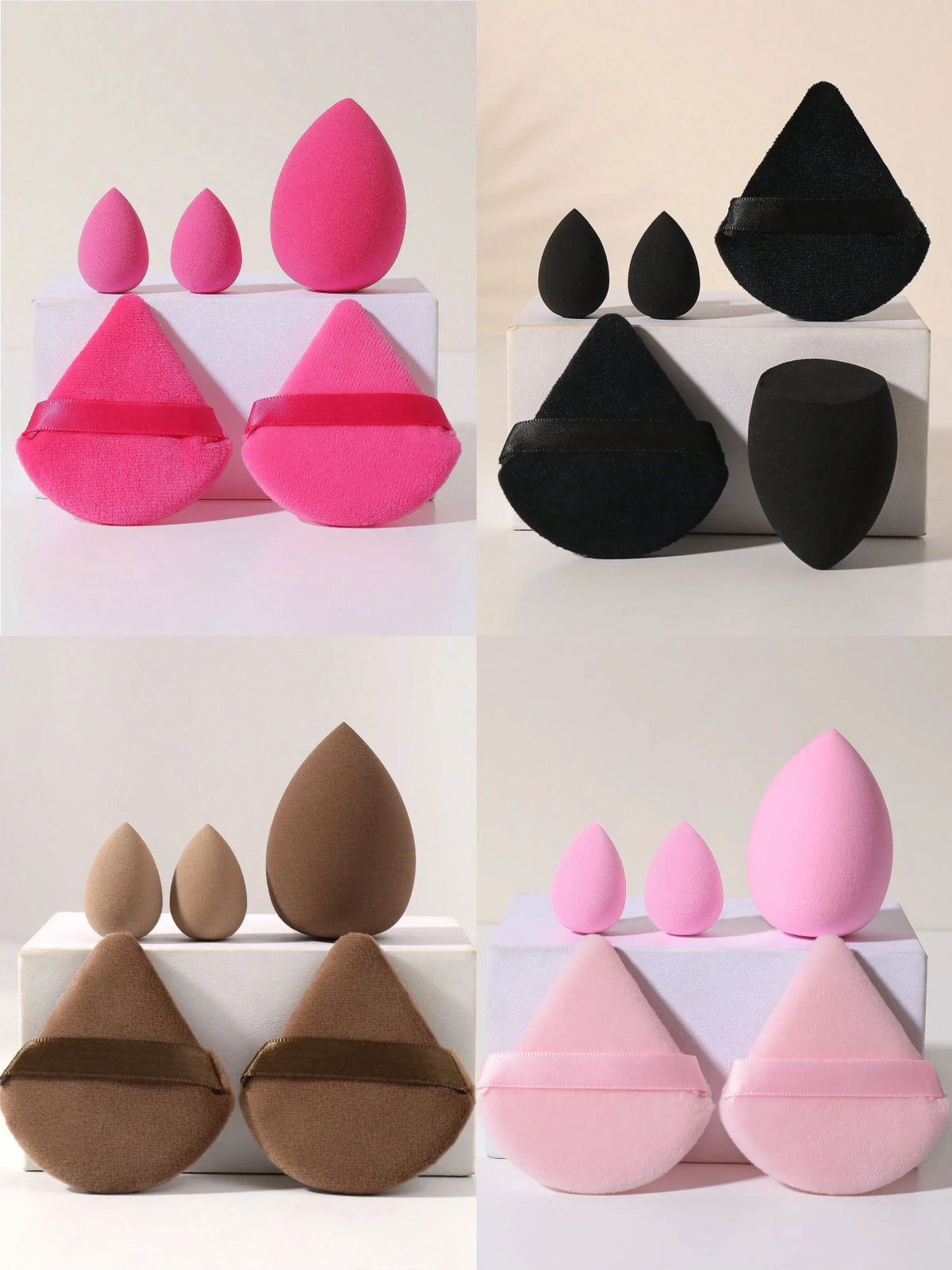Makeup Sponge Puff – Cream, Powder & Concealer Applicator Makeup Applicator Sponge Qme