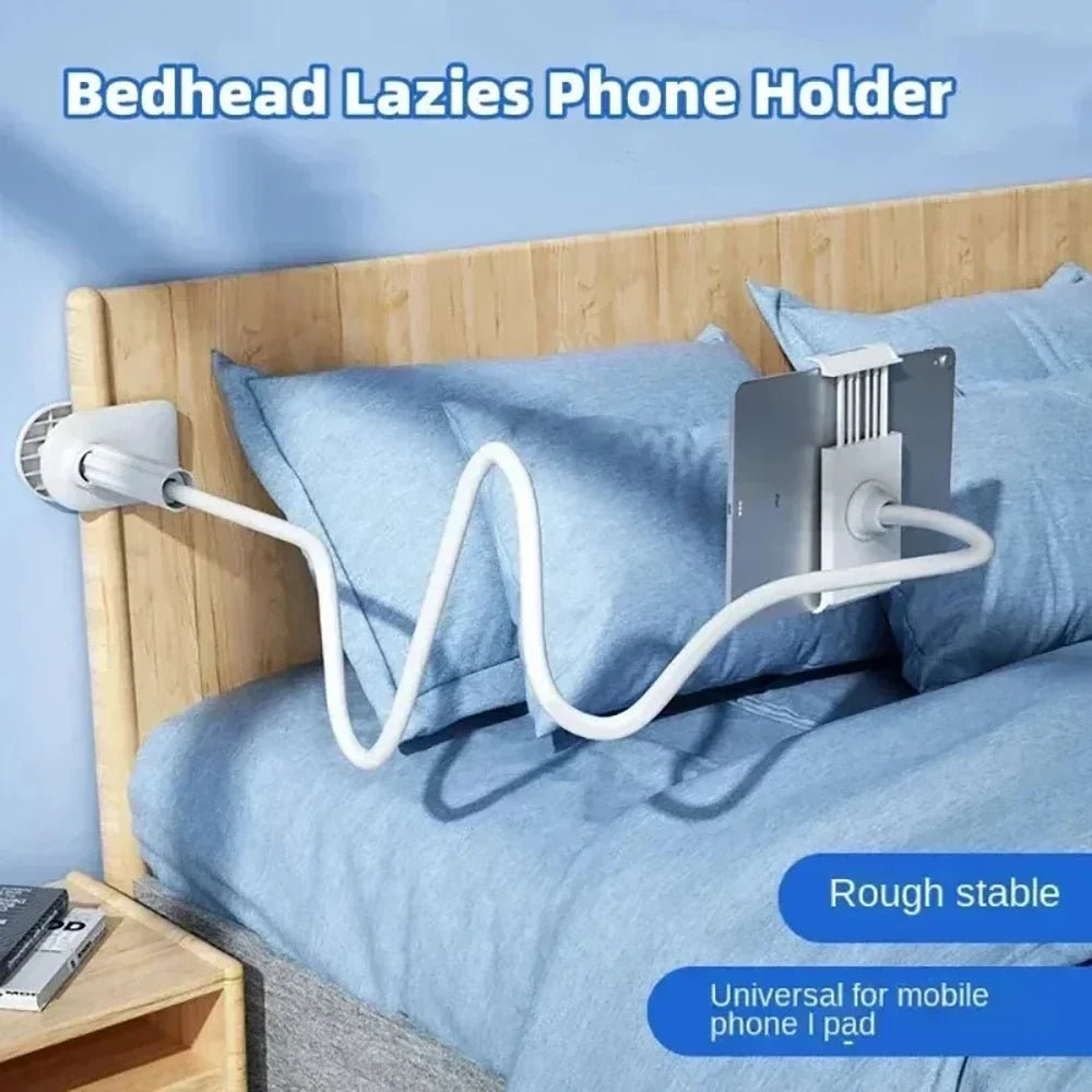 Flexible Gooseneck Tablet & Phone Stand – Aluminum Alloy Holder Gooseneck Phone Stand Qme