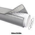 Portable AC Hose Cover – Heat Insulation & Dustproof Sleeve AC Hose Cover Qme Gray