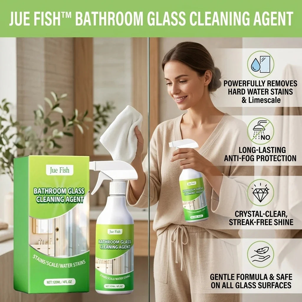 Bathroom Cleaning Spray – Hard Water & Soap Scum Remover | Qme Bathroom Cleaning Spray Qme