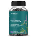 Organic Chasteberry Vitex Capsules – Women's Supplement Herbal Supplement Qst 120 count-1 bottle