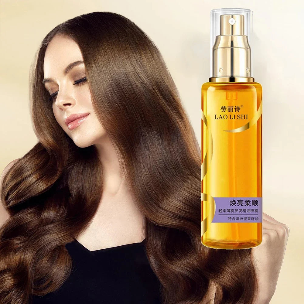 1-2 Shine Hair Serum – Lightweight Oil Hydrating Mist Hair Oil Serum Qme