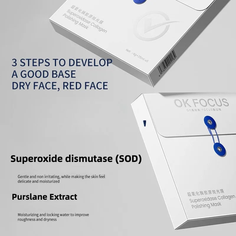 Superoxide Dismutase Collagen Hydrating Sleeping Mask Sleeping Face Mask Qst