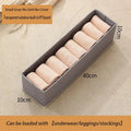Foldable Pants & Clothes Storage Box | Oxford Fabric Organizer Foldable Clothes Organizer Qme Grey S