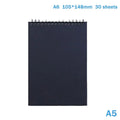 Spiral Sketch Book 30 Sheets Acid-Free | A4 A5 A6 Drawing Pad Spiral Sketchbook Qme A6