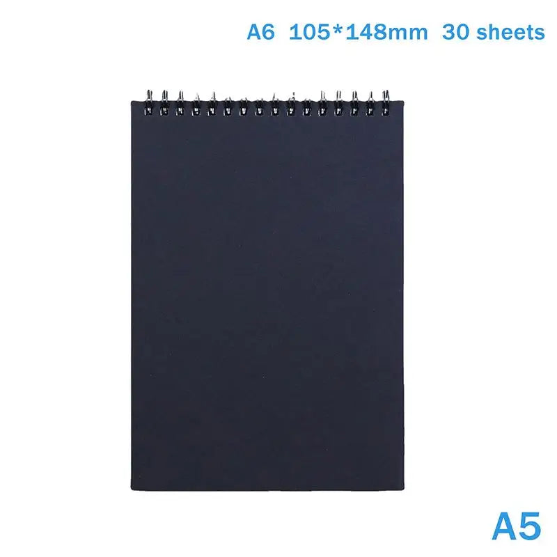 Spiral Sketch Book 30 Sheets Acid-Free | A4 A5 A6 Drawing Pad Spiral Sketchbook Qme A6
