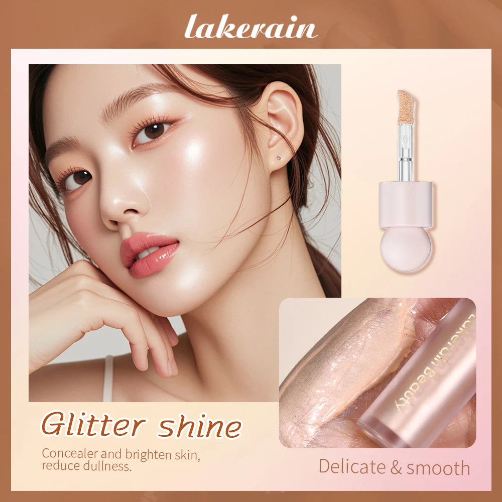 Lakerain Liquid Highlighter – Waterproof Golden Bronze Body Glow Liquid Highlighter Qst