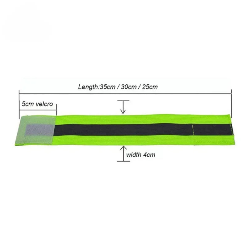 Reflective Arm Band for Night Running, Cycling & Jogging Reflective Arm Band Qme