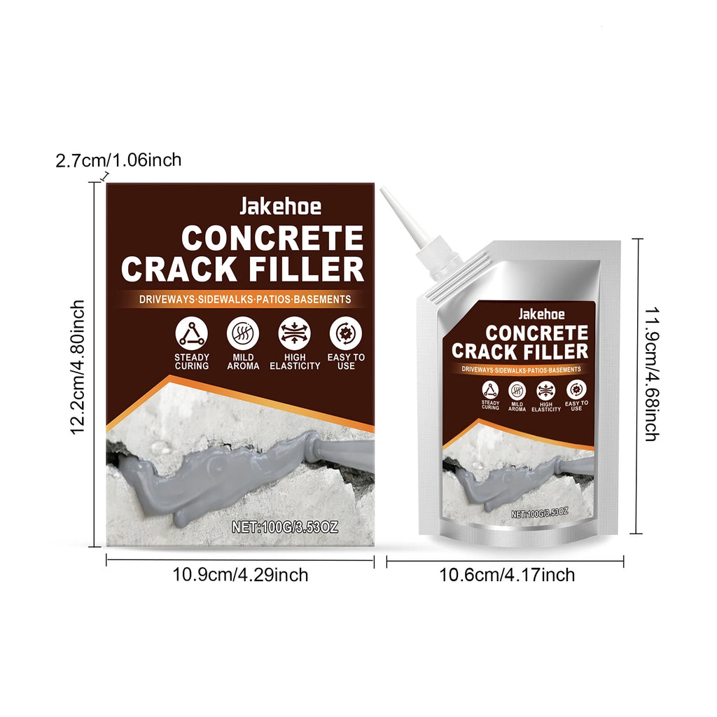 100G Concrete Crack Filler – Waterproof High Elasticity Sealant Concrete Crack Filler Qst