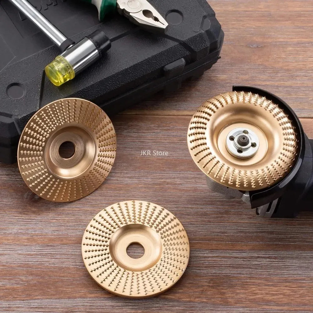 Wood Shaping Grinding Disc – Angle Grinder Carving Wheel Grinding Carving Disc Qme