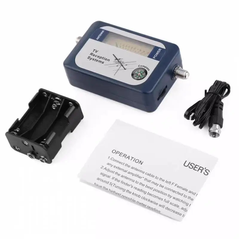 DVB-T Digital TV Antenna Signal Finder Meter | Portable Antenna Signal Meter Qme Default Title