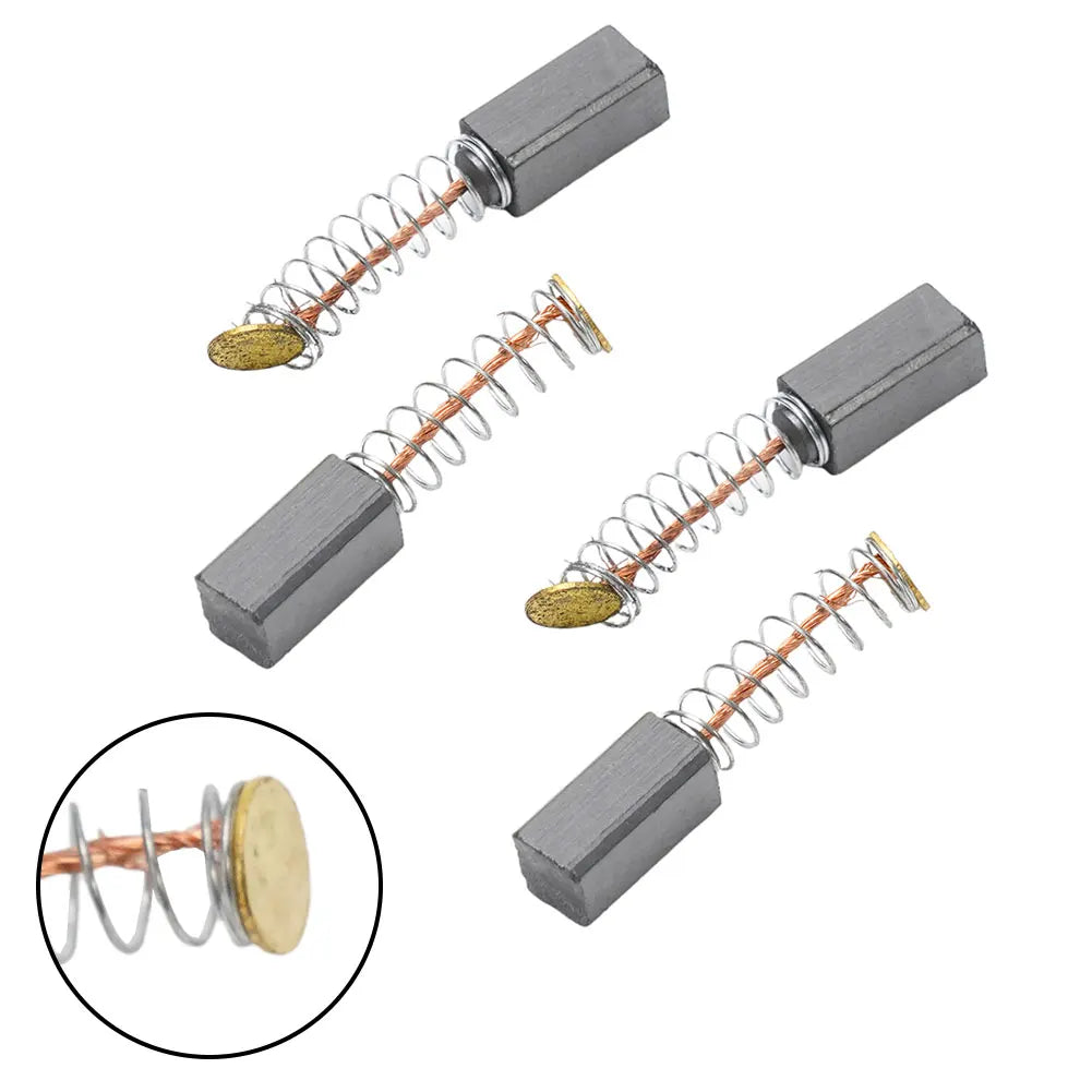 Carbon Brushes for Mini Drill & Electric Grinder – 4pcs Power Tool Spare Parts Qme Default Title
